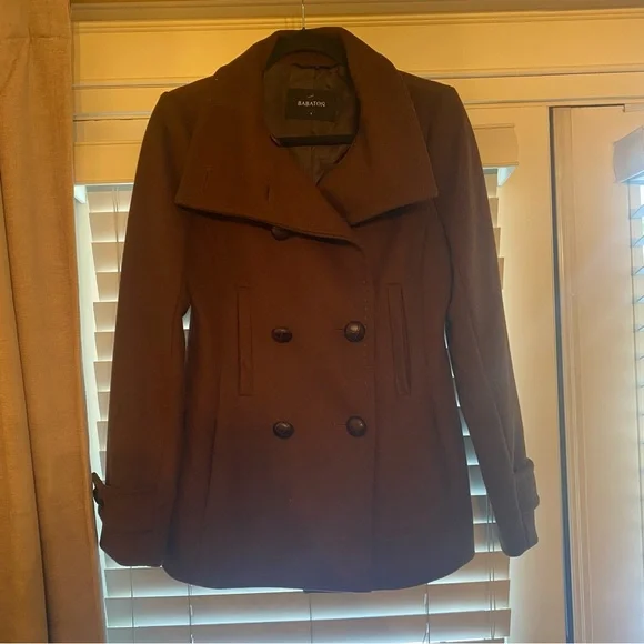 Babaton Wool Peacoat - Picture 2 of 8